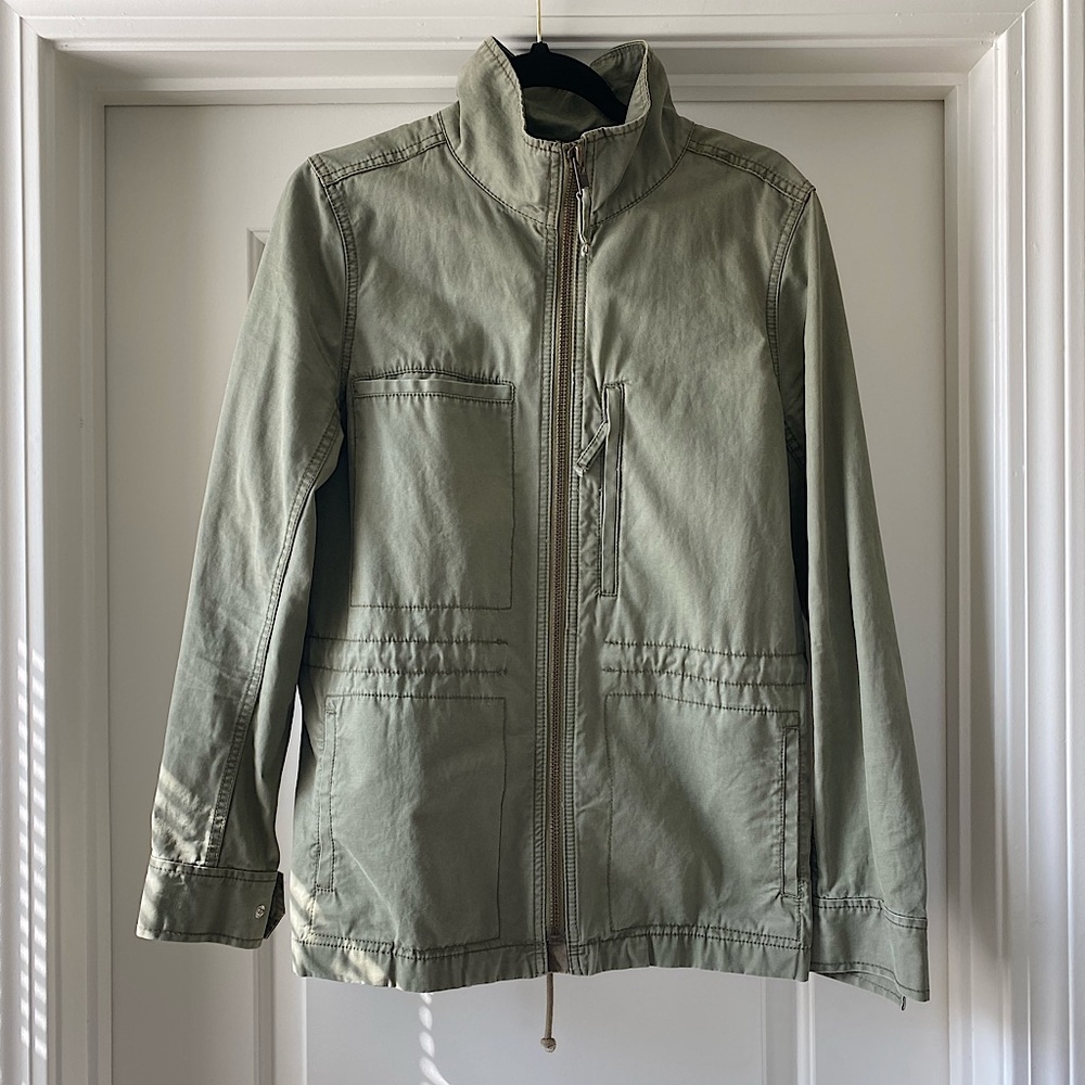 Madewell Green Utility Jacket